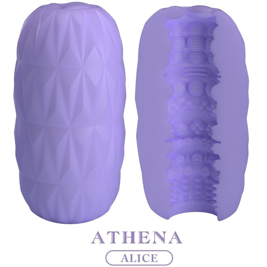 PRETTY LOVE - ATHENA ALICE MÄSKI MASTURBATOR FIOLETOWY